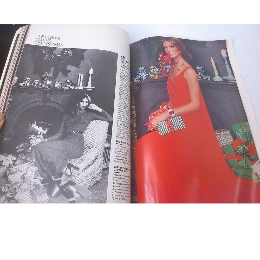 Vintage 1975 Harper's Bazaar Magazine Liza Minnelli Jerry Hall Fashion - Picture 4 of 11